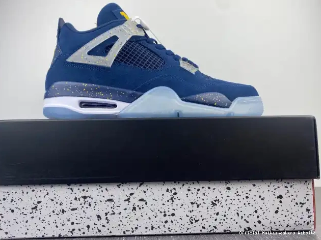 Official Maikesneakers Retro AJ4-1036660 (PE) Air Jordan Michigan 4 0412